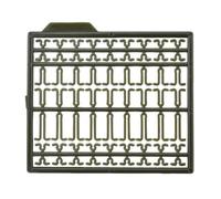 GMBYLBY 5 pièces/paquet Extender Boilie Appât Arrêts Plastique Boulette Arrêter Matériel de Pêche Accessoires en Forme de V Appât Bouchon Outil de Pêche