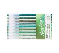 GMBYLBY 9 couleurs de stylo gel coloré pointe aiguille pour scrapbooking prise de notes stylo journal coloré stylo stylo d'écriture stylo d'écriture stylo