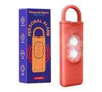 GMBYLBY Alarme de sécurité Rechargeable avec LED Haute intensité Clignotante et alertes sonores pour Voyage, Camping, Alarme de défense personnelle, Porte-clés