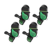 GMBYLBY Alarmes Indicateurs électroniques sensibles Indicateurs d ' Alarme de morsures de Poisson pour Canne à pêche Alarme de Poisson électronique Facile à Installer avec LED à Clipser et alertes