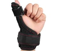 GMBYLBY Attelle de pouce fine pour la sécurité des articulations Sangle de protection du poignet ventilée Convient pour une utilisation quotidienne Salle de sport Gym Bureau Sport Régulateur de pouce