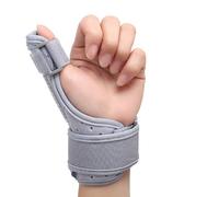 GMBYLBY Attelle de pouce fine pour la sécurité des articulations Sangle de protection du poignet ventilée Convient pour une utilisation quotidienne Salle de sport Gym Bureau Sport Régulateur de pouce