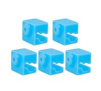 GMBYLBY Bloc Chauffant pour imprimante 3D, 5 pièces, Chaussettes pour étui pour buse d ' extrudeuse Originale I3Mega / Chiron V5, Protection en Silicone