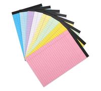 GMBYLBY Bloc-notes coloré, 8 pièces, petit carnet de notes détachables, bloc-notes à gratter, fournitures scolaires