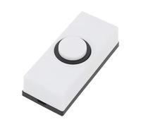 GMBYLBY Câblage des Sonnettes Boutons Poussoirs Interrupteurs Sonnette Muraux Câblage Dur en Plastique Bouton-Poussoir Éclairé