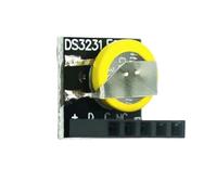 GMBYLBY Carte d ' Horloge Miniature en Temps réel avec de Batterie intégré et Communication I2C pour systèmes intégrés, Module d ' Horloge en Temps réel précis