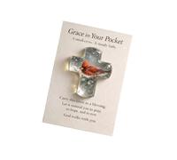 GMBYLBY Carte de câlin avec croix angélique, souvenir symbolique, sincère pour exprimer l ' amour et soutenir la carte d ' encouragement câlins de poche