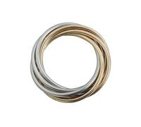 GMBYLBY Chaîne Serpent empilable Multicouche Manchette rétro Multicouche pour Femmes Mode Bijoux Accessoires Mode Serpent os