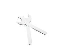 GMBYLBY Clé à fourche avec revêtement fin et plate ergonomique pour des espaces étroits et une poignée de boulon sûre. Clé à fourche