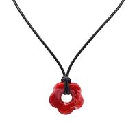 GMBYLBY Collier Fleur Acrylique Pendentif Multicolore Charme Choker Chaîne Bohême Lame de Clé pour Femmes à la Mode Collier Pendentif, taille unique, Comme décrit, Comme décrit