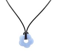 GMBYLBY Collier Fleur Acrylique Pendentif Multicolore Charme Choker Chaîne Bohême Lame de Clé pour Femmes à la Mode Collier Pendentif, taille unique, Comme décrit, Comme décrit