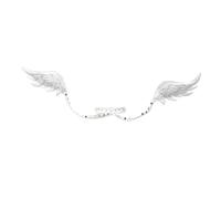 GMBYLBY Collier ras du cou élégant avec ailes d ' ange et du diable pour ceux qui recherchent l ' individualité et les bords, accessoire de bijoux pour femmes tendance, collier confortable à porter