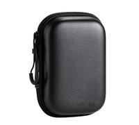 GMBYLBY Compactly Boîte de rangement pour appareil photo avec structure renforcée et coque extérieure pour photographes de voyage, Grand litchi noir P J, M, Classique