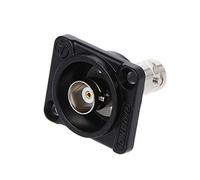 GMBYLBY Connecteur de Prise BNC Double de Type D Adaptateur de sur Panneau de châssis O Connecteur d ' Adaptateur de Prise Pa Prise de borne Câble mâle Femelle Pièces à souder Fil à à