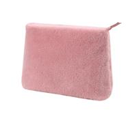 GMBYLBY Cosmétique confortable en peluche adaptée pour les amateurs de maquillage, les voyageurs et les professionnels d'affaires, rose