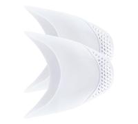 GMBYLBY Coussinets de protection pour pointes de ballet - Usage décontracté - En gel de silicone souple - Pour femmes et filles, blanc, Taille unique
