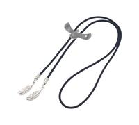 GMBYLBY Délicat Liriat Liat Décent Punk Cravate Western Lariat Liriat Graving Charme Décent Pour Chemise Jeans Rodéos Bijoux Mode