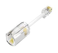 GMBYLBY Démêlant de cordon téléphonique rotatif, câble de combiné téléphonique, câble de combiné rotatif à 360 degrés, démêlant de cordon Anti-enroulement