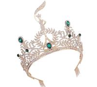 GMBYLBY Diadèmes personnalisées avec couronnes en cristal scintillant avec cristaux - Tiaras élégants pour les anniversaires et les vêtements de mariage
