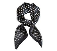 GMBYLBY Écharpe élégante en soie synthétique pour femme - 69,1 cm - Col carré - Bandana doux pour le printemps et l'automne