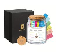 GMBYLBY Écriture Prayer Container pour Les Bénédictions Personnelles Versets Bibliques Bandes De Papier dans Un Pot Verre Chrétien Décors Cérémonie Religieuse Jar