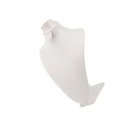 GMBYLBY Élégant colliers couverts de peluches Buste Présentoir Support stable Porte-bijoux avec couleur élégante pour la décoration de la maison