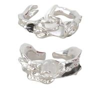 GMBYLBY Élégant motif soleil et lune - Bijoux ouverts réglables pour couples symbolisant l'amour éternel