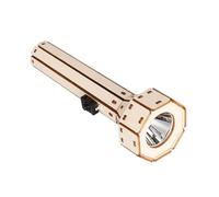 GMBYLBY Engaging Learning Tool Wooden Flashlight Science Project Craft Kits Toy for Classroom and Home Teaching Use Children Learning Toy