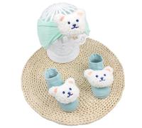 GMBYLBY Ensemble de chaussettes pour bébé avec bandeau élastique assorti