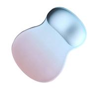 GMBYLBY Ensemble de Tapis de Souris Repose-Poignet, Ergonomique, Clavier, Repose-Poignet, Accessoires de Jeu, Bras en Silicone
