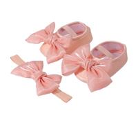 GMBYLBY Ensemble princesse en coton avec nœud papillon et bandeau assorti pour fille attrayante avec bandeau