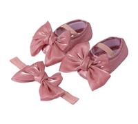 GMBYLBY Ensemble princesse en coton avec nœud papillon et bandeau assorti pour fille attrayante avec bandeau