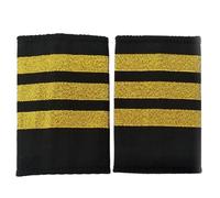 GMBYLBY Épaulettes, accessoire d'uniforme professionnel pour les fêtes à thème, uniforme épaulettes, capitaine, jeu de rôle, épaules du capitaine, b, taille unique