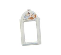 GMBYLBY Femmes Dessin animé Grande carte postale Porte-cartes Porte-cartes Étui en plastique Idole coréenne Photo Display Étui pour cartes Cadeau, Sea Salt Milk Coffee