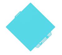 GMBYLBY Feuille d'impression à haute adhérence P1S texturée et lisse pour imprimante 3D P1S P1C X1C Prise en charge de l'impression PETG ABS