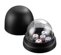 GMBYLBY Gobelets à dés, prévention, protection contre la triche, jeu sûr, shaker en polypropylène, artisanat parfait pour les familles, les jeux nocturnes, les activités de groupe