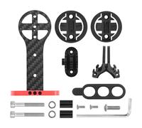GMBYLBY Guidon de vélo étendu en Fiber de Carbone d ' Ordinateur caméra réglable/Extension de lumière Guidon étendu