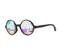 GMBYLBY Kaléidoscope Rave lunettes Festivals lunettes de soleil arc-en-ciel Kaléidoscope lunettes de soleil prisme réfraction lunettes adultes prisme réfraction