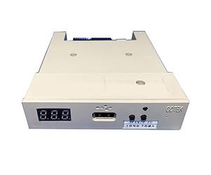 GMBYLBY Lecteur de disquette externe USB 3,5" portable 720 Ko FDD pour machines à broder Pas de pilote supplémentaire requis Plug and USB lecteur de disquette