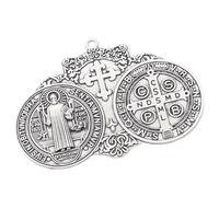 GMBYLBY Les Chrétiens Vintage Croisent Le Porte-clés Pendentif Métallique Ancré De Charme Accroché pour À Main Décoration Chrétienne Croix