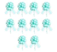 GMBYLBY Lot de 10 boules de fleurs pour mariée - Résistantes aux intempéries - Facile à installer - Décoration pour cérémonie et vacances - Décoration de mariage, f, taille unique