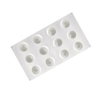 GMBYLBY Lot de 2 moules en silicone multi-usages pour cupcakes, mousses, moules à gâteau, dessert, oeil de cuisson, outils de cuisson décoratifs