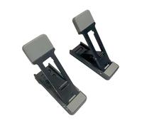 GMBYLBY Lot de 2 supports pliables réglables pour ordinateur portable, petits pieds, support de refroidissement invisible, support de téléphone portable