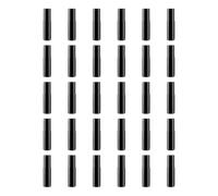 GMBYLBY Lot de 30 embouts de câble de VTT en alliage d'aluminium pour vélo, cache-tube métallique, embout de câble de frein de rechange, pièce de vélo, embout de câble de VTT, vélo