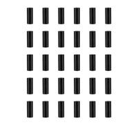 GMBYLBY Lot de 30 embouts de câble de VTT en alliage d'aluminium pour vélo, cache-tube métallique, embout de câble de frein de rechange, pièce de vélo, embout de câble de VTT, vélo