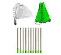 GMBYLBY Machine de récolte de fruits télescopique avec barres extensibles Outil de cueillette de fruits avec sac de rangement Accessoires de jardin multi-usages en métal