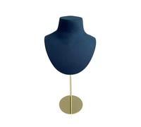 GMBYLBY Mannequins de vitrine Colliers en forme de présentoir Portrait élégant Modèle Porte-bijoux Collier de table Pendentif Présentoir