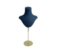 GMBYLBY Mannequins de vitrine Colliers en forme de présentoir Portrait élégant Modèle Porte-bijoux Collier de table Pendentif Présentoir
