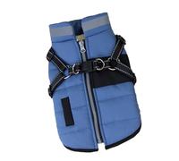 GMBYLBY Manteau À Deux Pattes pour Chien pour Activités De Plein Air Doublure Chaude Coupe-Vent Sangle Réfléchissante Combinaisons Vêtements pour Petits Chiens