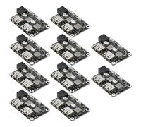 GMBYLBY Module de réduction de tension et de charge rapide double USB 6-30 V 12 V 24 V 10 pièces